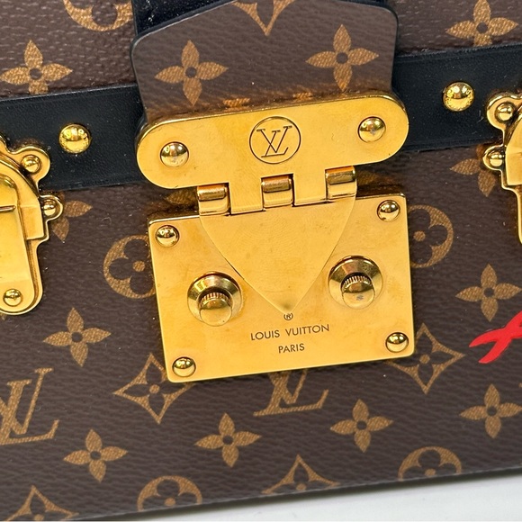 Louis Vuitton Monogram Petite Malle Black - Picture 6 of 16